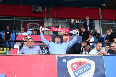 Dodik: Fudbaleri Borca pokazali karakter, želju i borbu dostojnu grba koji nose