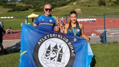 Novi uspjeh za Atletski klub Bihać: Jasmina Nuspahić osvojila srebro na državnom prvenstvu