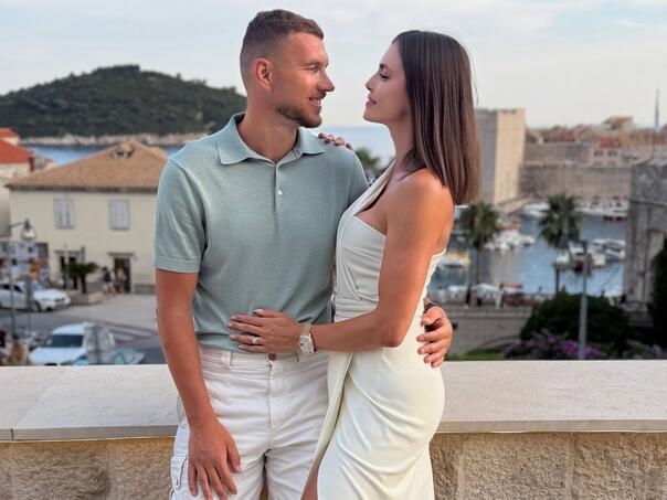 Edin i Amra Džeko proslavili 15 godina ljubavi: Emotivna poruka osvojila fanove