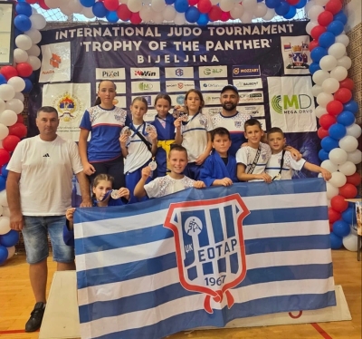 Sjajan nastup džudista „Leotara“ u Bijeljini: Osvojili šest medalja na „Trofeju Pantera“
