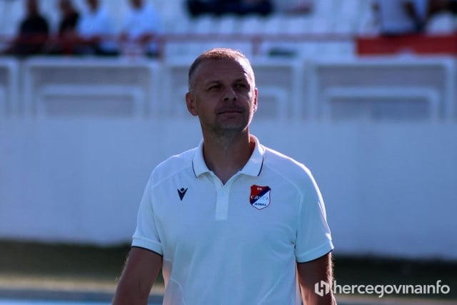 Trivunović nakon poraza od Zrinjskog: 'Nemoguće je igrati 80 minuta s igračem manje'