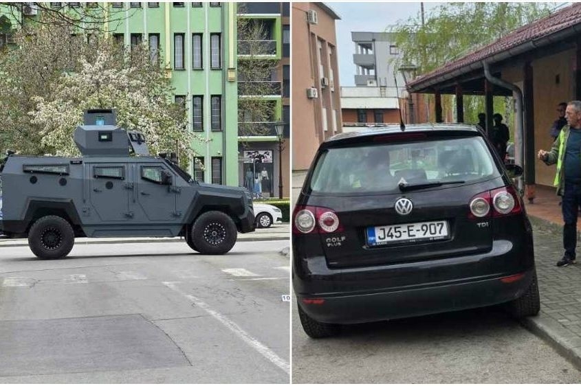 Centar Kalesije pod blokadom zbog rekonstrukcije pljačke zlatare