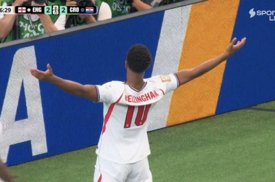 Kraj: Engleska 4-2 Hrvatska