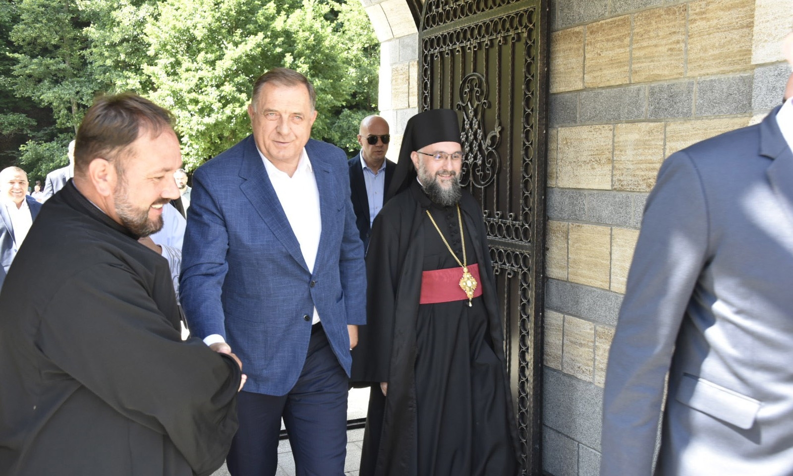 Dodik stigao u Osovicu: Obilježavanje svečanosti povodom praznika Trojeručice FOTO