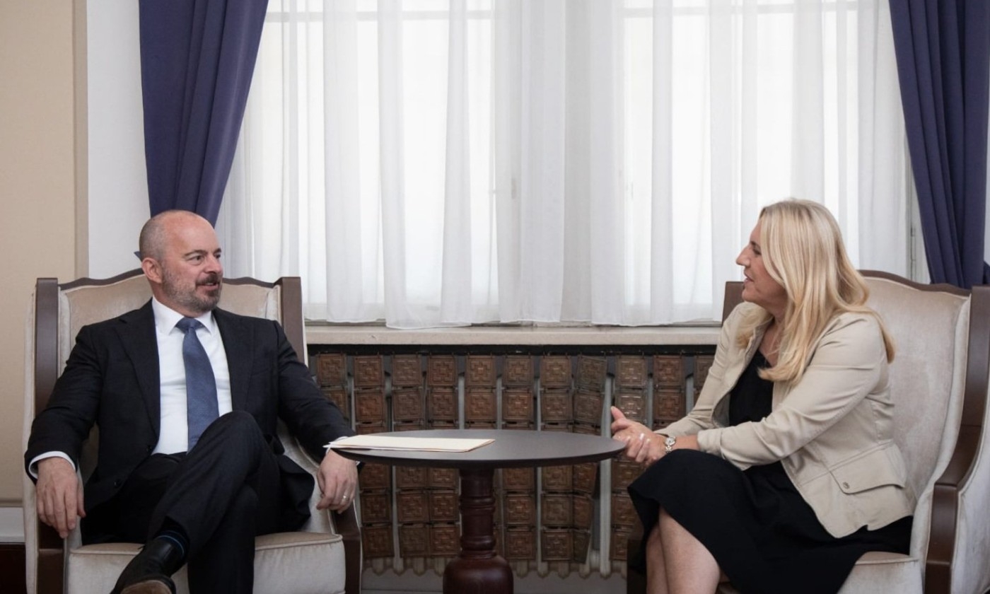 Fokus na ekonomiji i energetici: Cvijanovićeva razgovarala sa Ginkelom FOTO