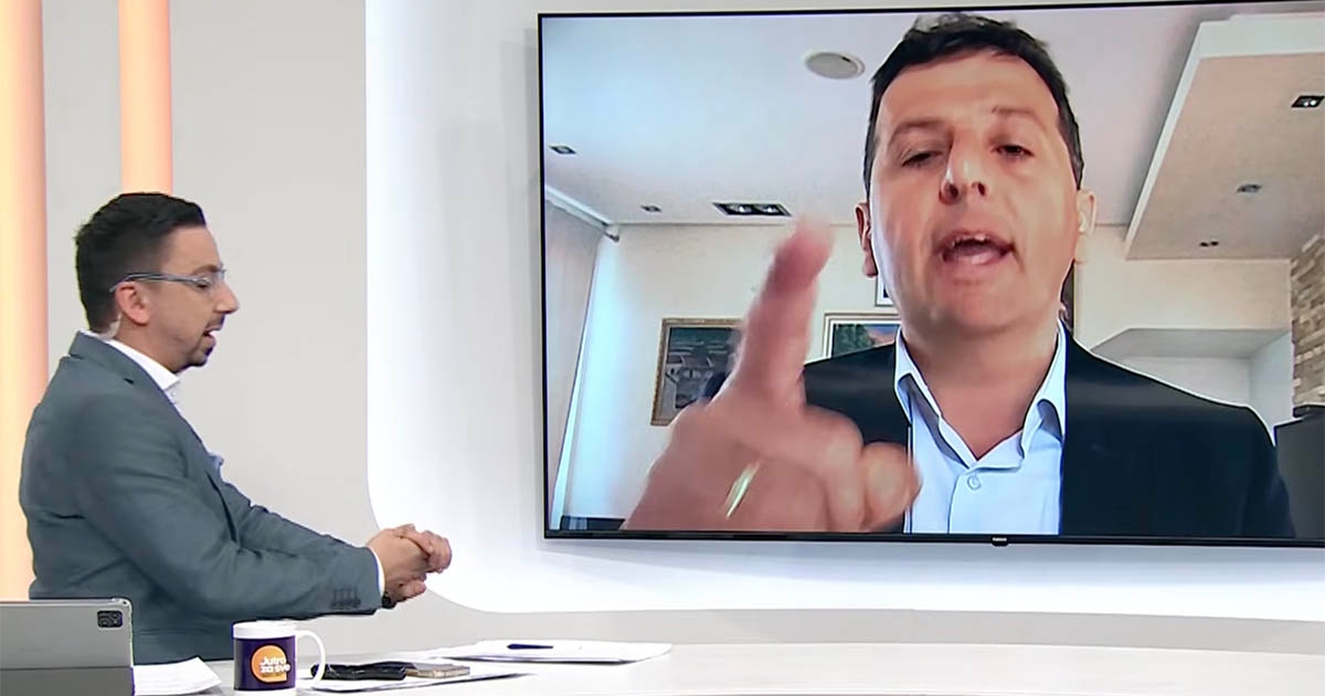 Vukanović galamio na Komšića, iznerviralo ga pitanje o reprezentaciji BiH