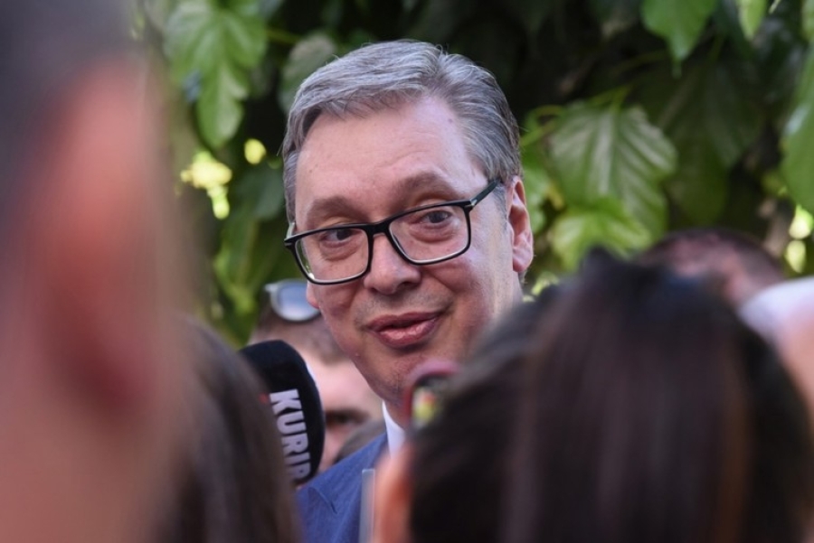 VUČIĆ GOVORIO NA IZBORNOJ SKUPŠTINI: 'Srbija ne bi postojala ni 48 sati bez ulaganja u vojsku'