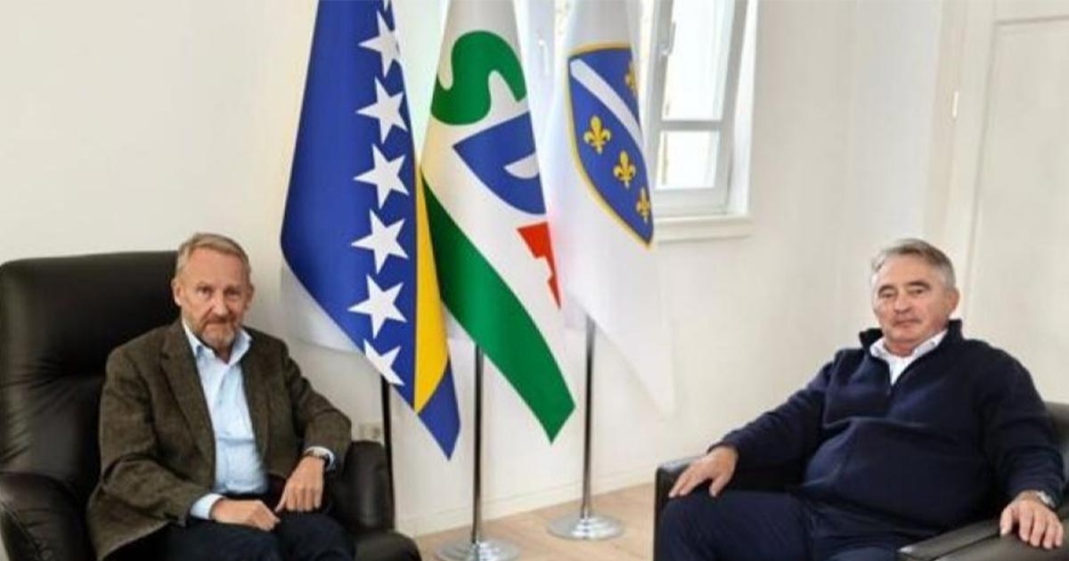 Sastali se Izetbegović i Komšić: Razgovarali o rezultatima izbora