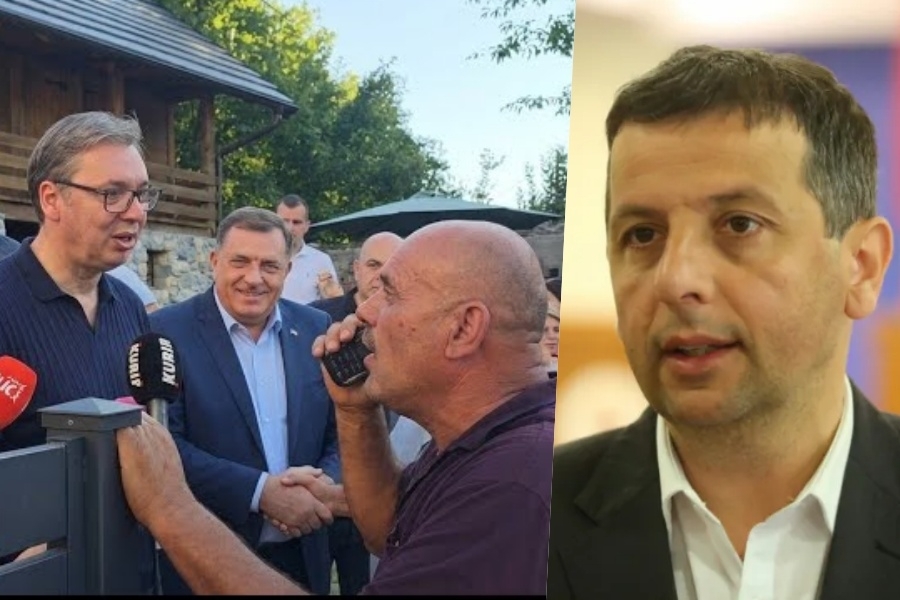 DODIK NA KOLJENIMA, VUČIĆEV PREZIR OPOZICIJE I ZMAJ OD ŠIPOVA KAO GLAVNA ZVIJEZDA: Brutalna analiza Nebojše Vukanovića o posjeti iz Beograda