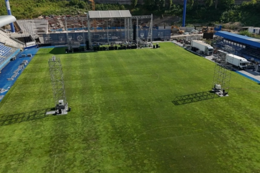 DAN POSLIJE PRODIGYJA: Pogledajte kako izgleda teren stadiona Grbavica dan nakon velikog koncerta (FOTO)