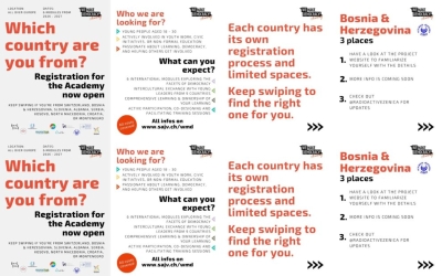 POZIV ZA MLADE: We Make Democracy – Academy