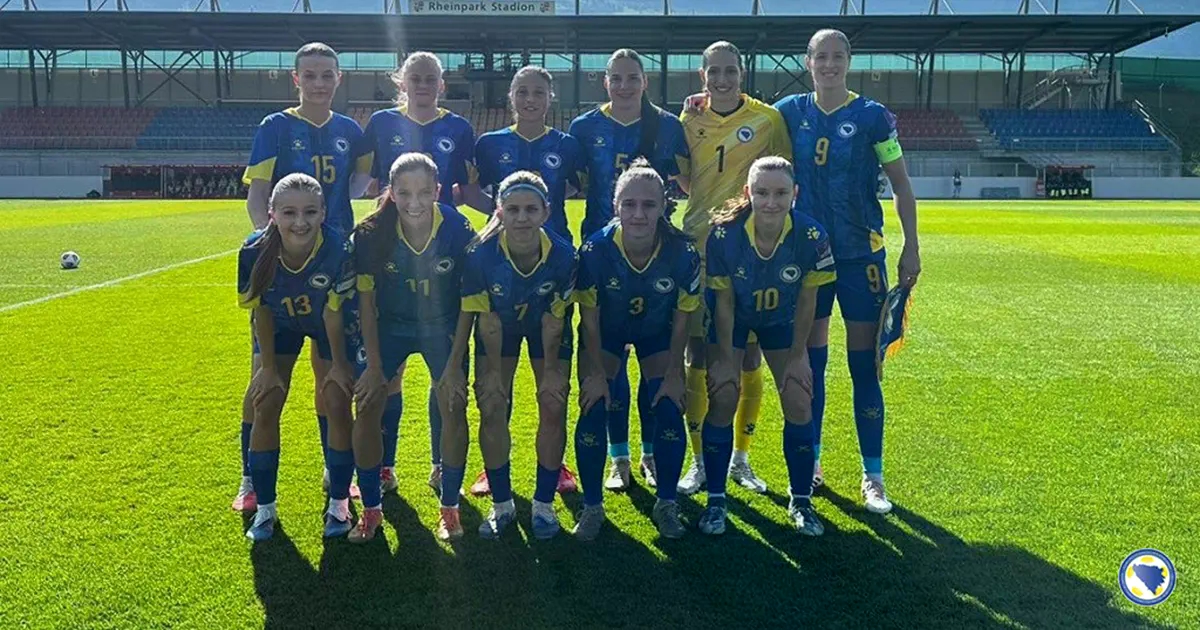 Nogometašice Bosne i Hercegovine pobijedile 6:0