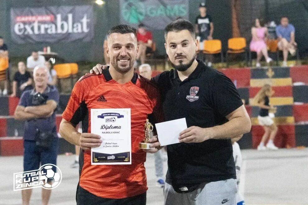 Anel Dedić najbolji igrač Futsal kupa Zenica 2026, Amar Mašić najbolji strijelac!
