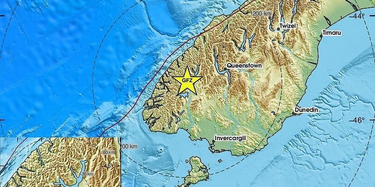 Snažan zemljotres jačine 5,9 stepeni po Richteru pogodio Novi Zeland nakratko upozoreno na tsunami