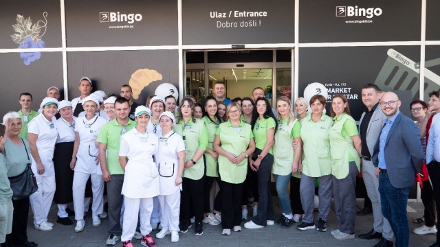 FOTO Bingo hipermarket Centar Mostar ponovno otvorio vrata kupcima