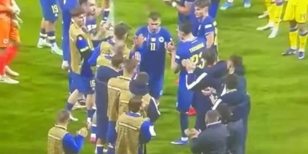 Džeko je posljednji put napuštao teren kao reprezentativac BiH, svi Šveđani su mu aplaudirali osim jednog
