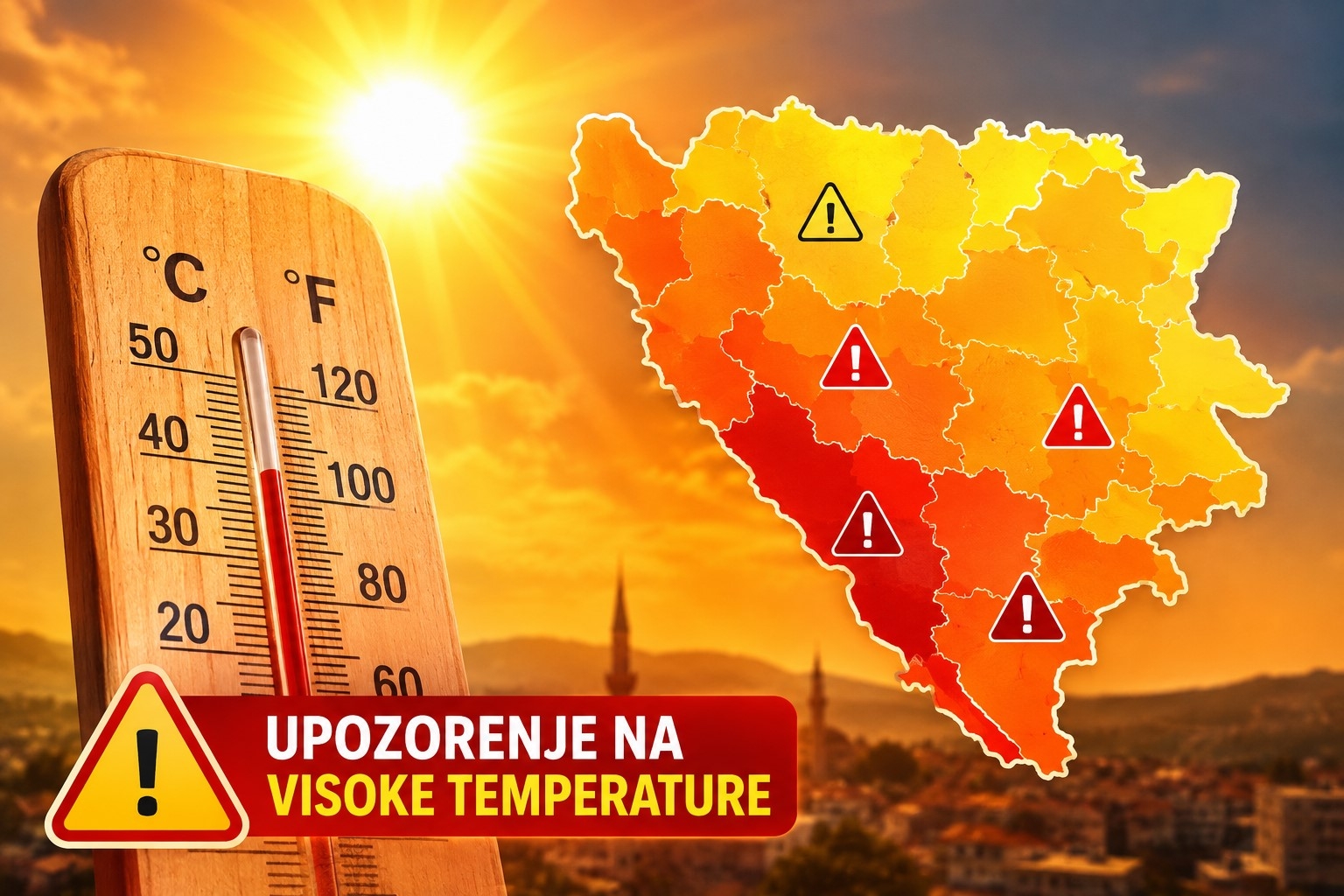 Evo kakvo vrijeme danas i narednih dana nas čeka u Krajini i BiH
