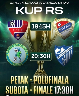 Trebinje domaćin završnice Kupa u futsalu