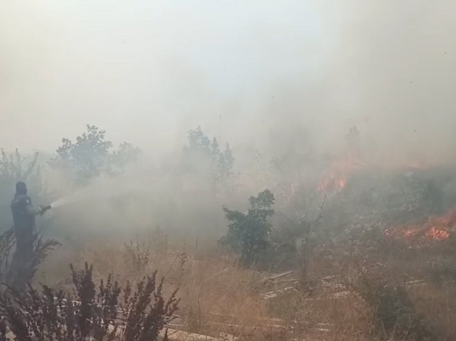 Van kontrole šumski požar između Nevesinja i Konjica