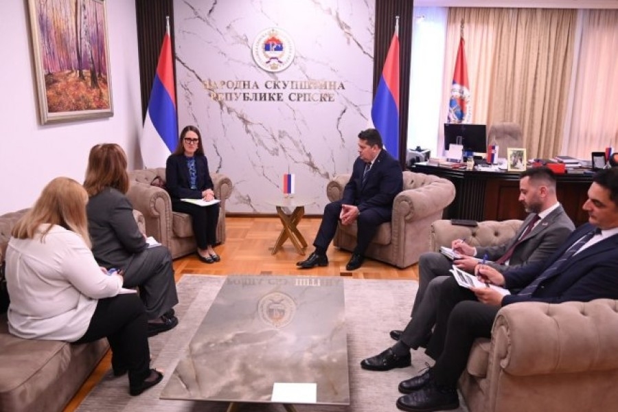 Stevandić sa ambasadoricom Švedske: Procese blokiraju u FBiH