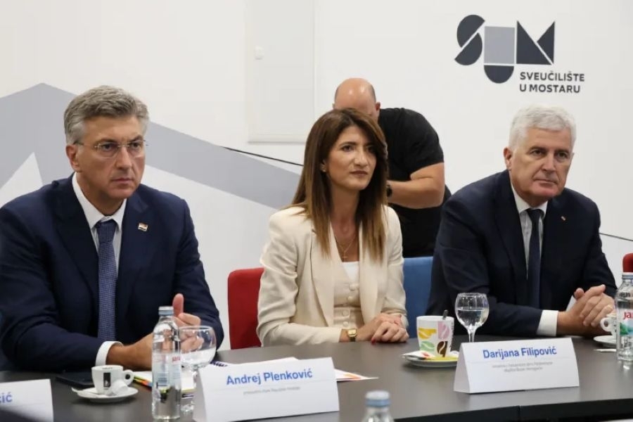 OPASNA STRATEGIJA NA DJELU: Plenković u Mostaru potvrdio namjeru HDZ-a da pomiluju Dodika