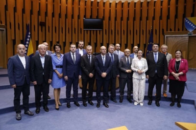 DAVOR IVO STIER, GORDAN BOSANAC I KOLEGE IZ EP-a I DANAS SU U SARAJEVU: Potvrđena je podrška i...