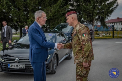 Komandant EUFOR-a primio u bazi Butmir predsjednika Austrije
