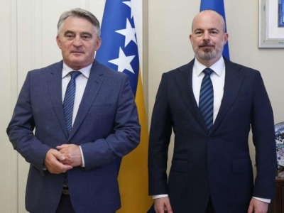 KOMŠIĆ PRIMIO U NASTUPNU POSJETU OTPRAVNIKA POSLOVA AMBASADE SAD U BiH: Južna plinska interkonekcija ponovo u fokusu