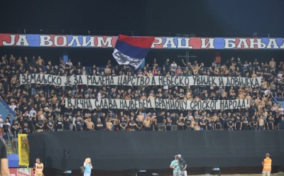Borac zbog veličanja Ratka Mladića kažnjen s 3.000 KM, Sarajevo zbog pirotehnike s 8.000 KM