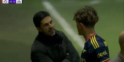 Arteta "naružio" tinejdžera zbog crvenog kartona pa se našao na udaru kritika, neće otkriti šta mu je rekao