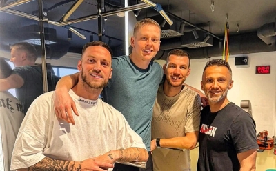 Džeko se tokom oporavka u Beogradu našao u društvu još dvojice asova