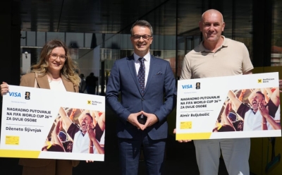 Fudbalska euforija i kartična plaćanja: Raiffeisen banka i Visa vode klijente na FIFA World Cup 2026