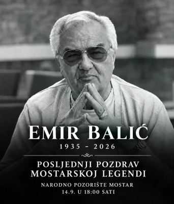 U ponedjeljak komemoracija povodom smrti Emira Balića
