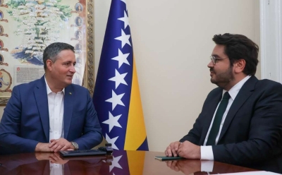 Bećirović s ambasadorom Francuske: Mir i stabilnost BiH ostaju zajednički prioritet