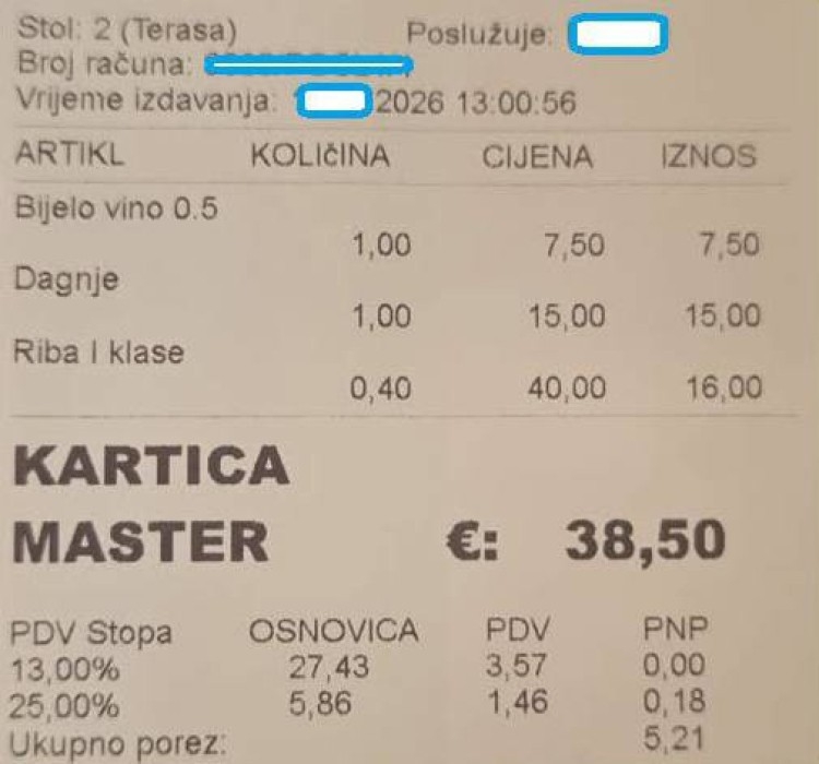 Hrvatski matematičar vratio vodu od 3,50 evra u kafiću, mreže se usijale