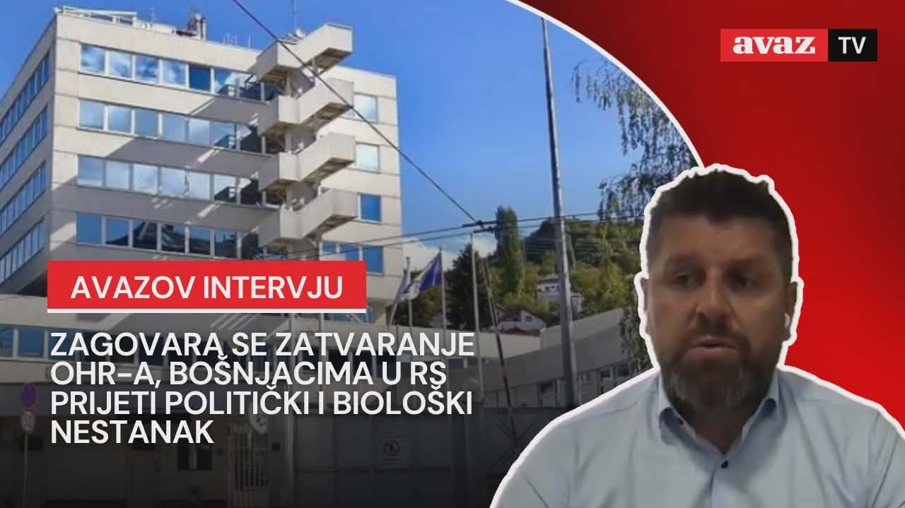 Video / Ćamil Duraković: Zagovara se zatvaranje OHR-a, Bošnjacima u RS prijeti politički i biološki nestanak