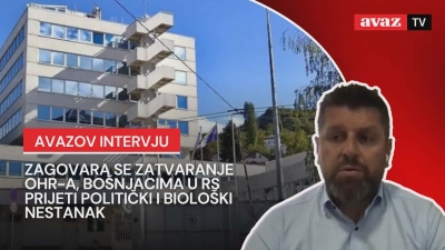 Video / Ćamil Duraković: Zagovara se zatvaranje OHR-a, Bošnjacima u RS prijeti politički i biološki nestanak
