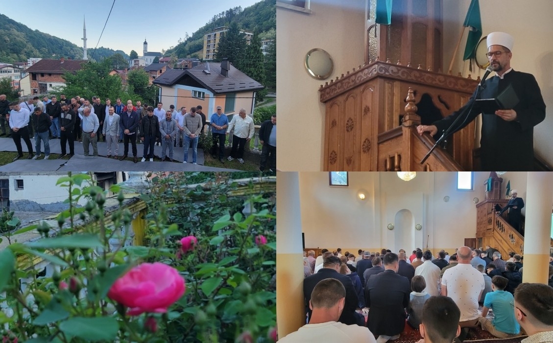 Bajram-namaz klanjan i u Srebrenici, okupio se veliki broj vjernika