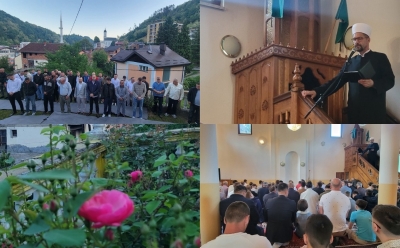 Bajram-namaz klanjan i u Srebrenici, okupio se veliki broj vjernika
