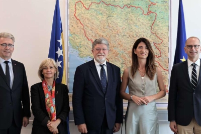 Filipović s izaslanstvom EP-a: Reforme i izmjene Izbornog zakona ključne za EU put BiH