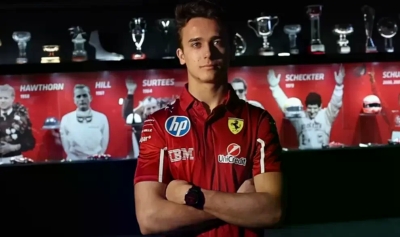 Dino Beganović mijenja Charlesa Leclerca u bolidu Ferrarija!