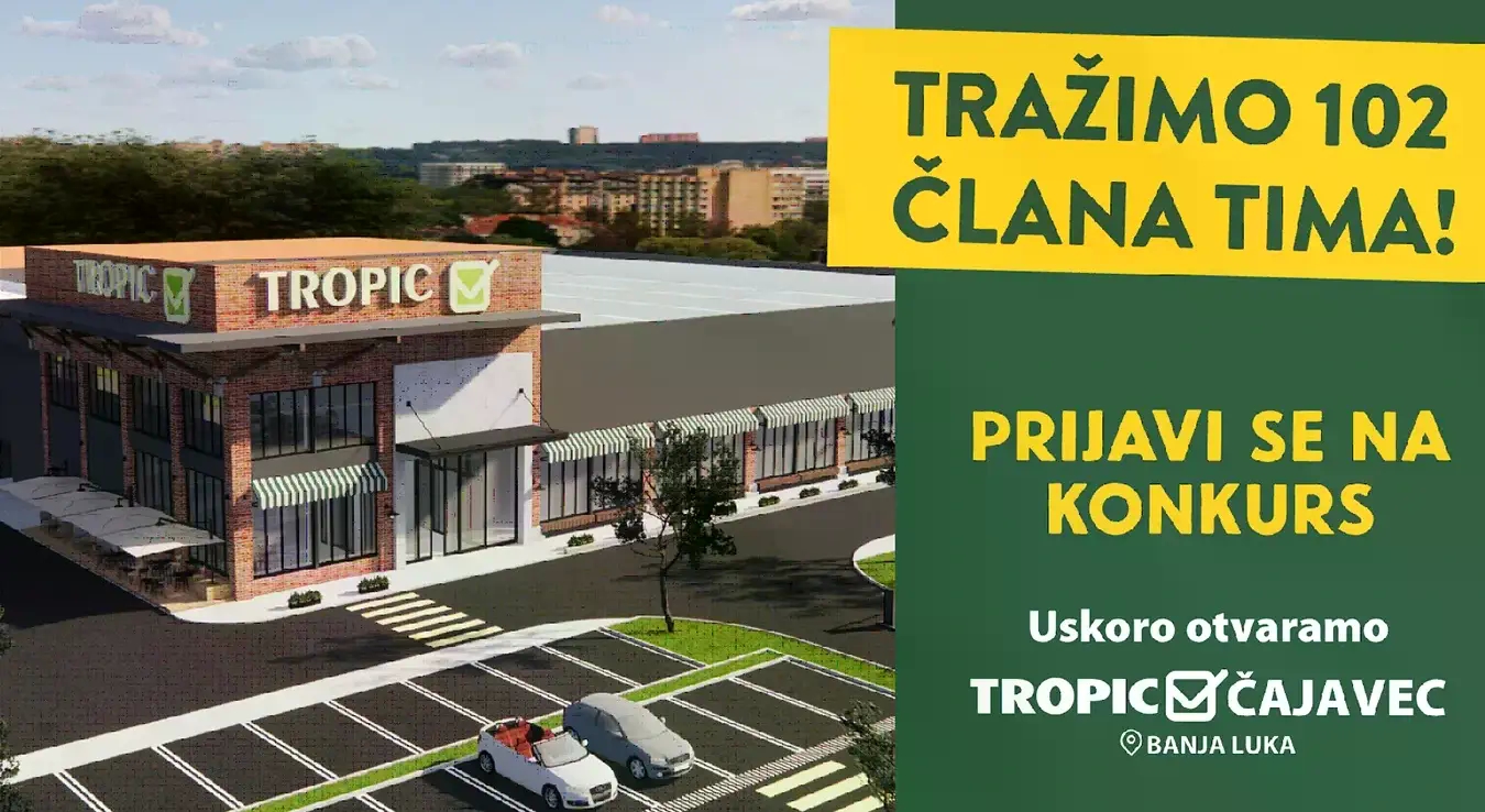 Нова Тропик маркет адреса - нова прилика за 102 члана тима