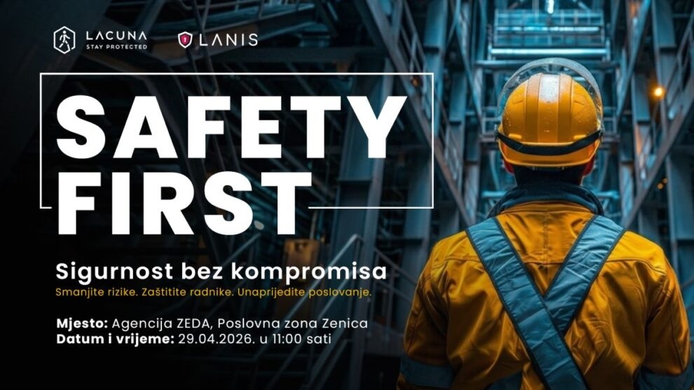 Sigurnost bez kompromisa: Stručni skup o rješenjima za sigurnost i zaštitu na radu u srijedu u Zenici