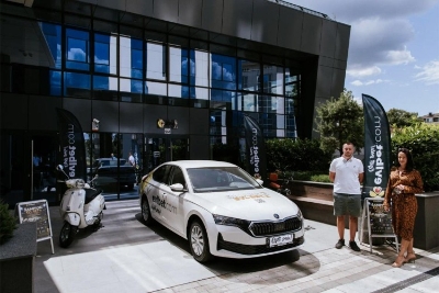 EVLBET šampioni počeli sa preuzimanjem nagrada: Uručeni Škoda Octavia i Vespa