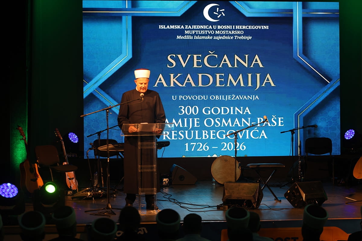 Svečanom akademijom obilježeno 300 godina Osman-pašine džamije u Trebinju