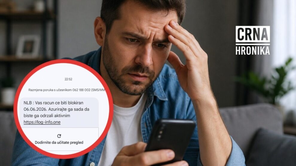 Oprez građani: Nova SMS prevara kruži BiH, lažno se predstavljaju kao NLB banka