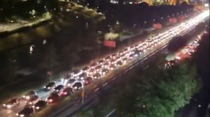 Video / Nepregledne kolone vozila nakon pobjede Zmajeva