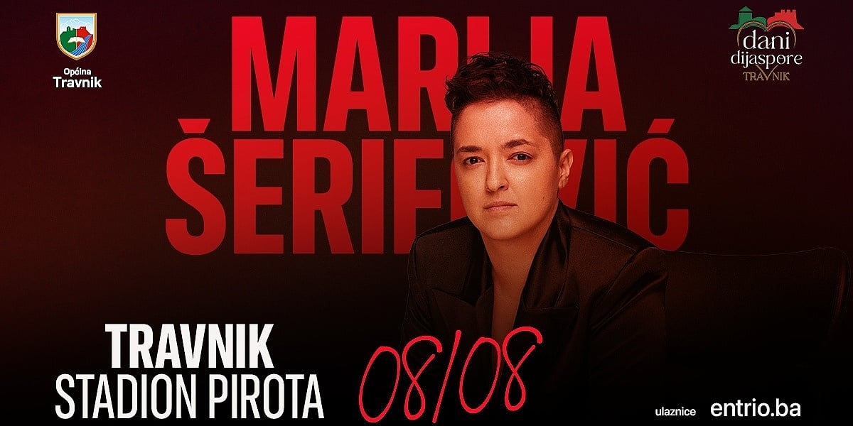 Marija Šerifović stiže u Travnik na Dane dijaspore: Održat će veliki koncert na stadionu Pirota 8. augusta