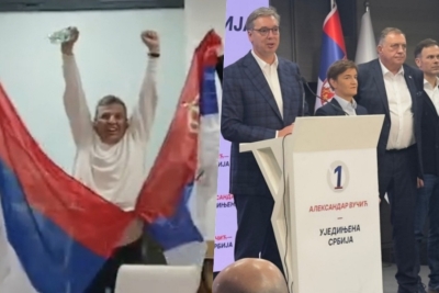 VUKANOVIĆ OTVORIO ŠAMPANJAC NAKON VUČIĆEVOG PORAZA: 'Ovo je definitivno historijski trenutak, trebat će vremena...'