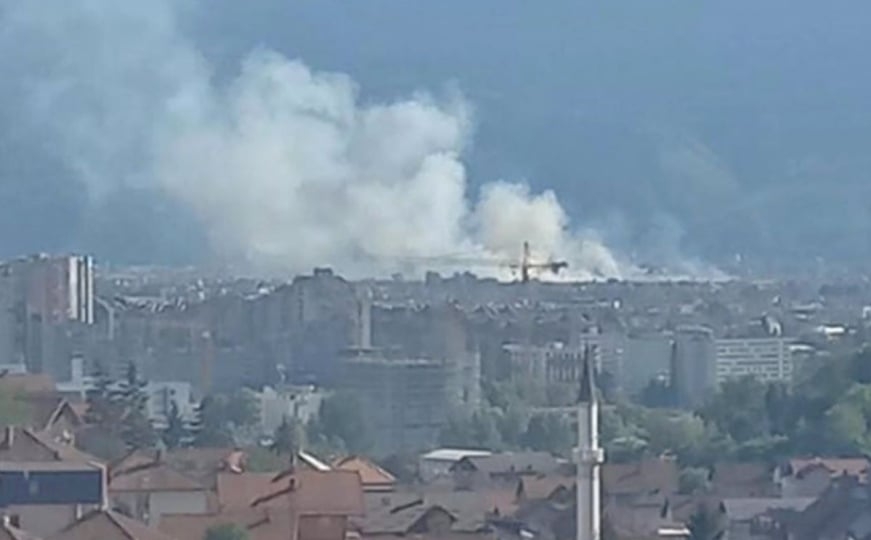 Još jedan požar u blizini Sarajeva: Vatrogasci brzo reagovali u Hrasnici